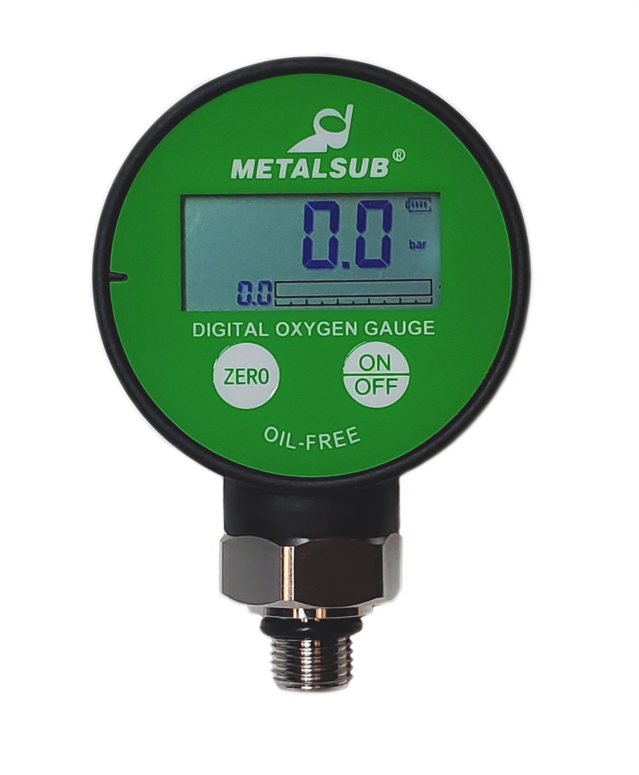 OXYGEN pressure gauge Metalsub